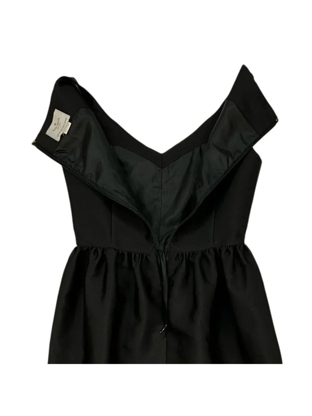 Kate Spade Embellished Cupcake Dress 0 Black Mini